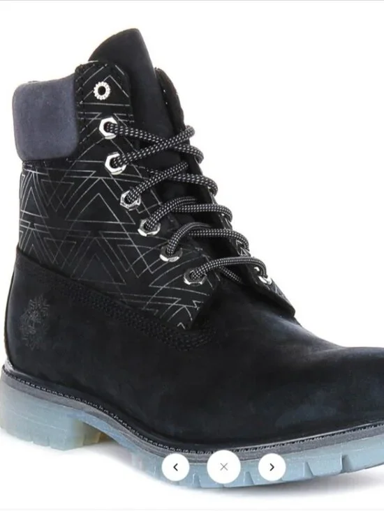 Timberland Limited Edition Premium Waterproof Boot - Ice Blue Soles 8.5 (WIDE) - Picture 3 of 8